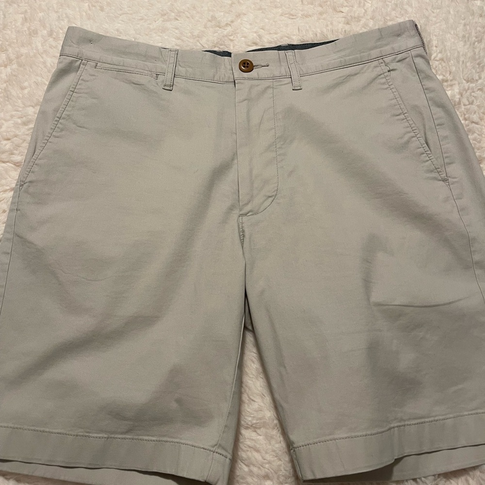 J. Crew Light Gray Flat Front Shorts